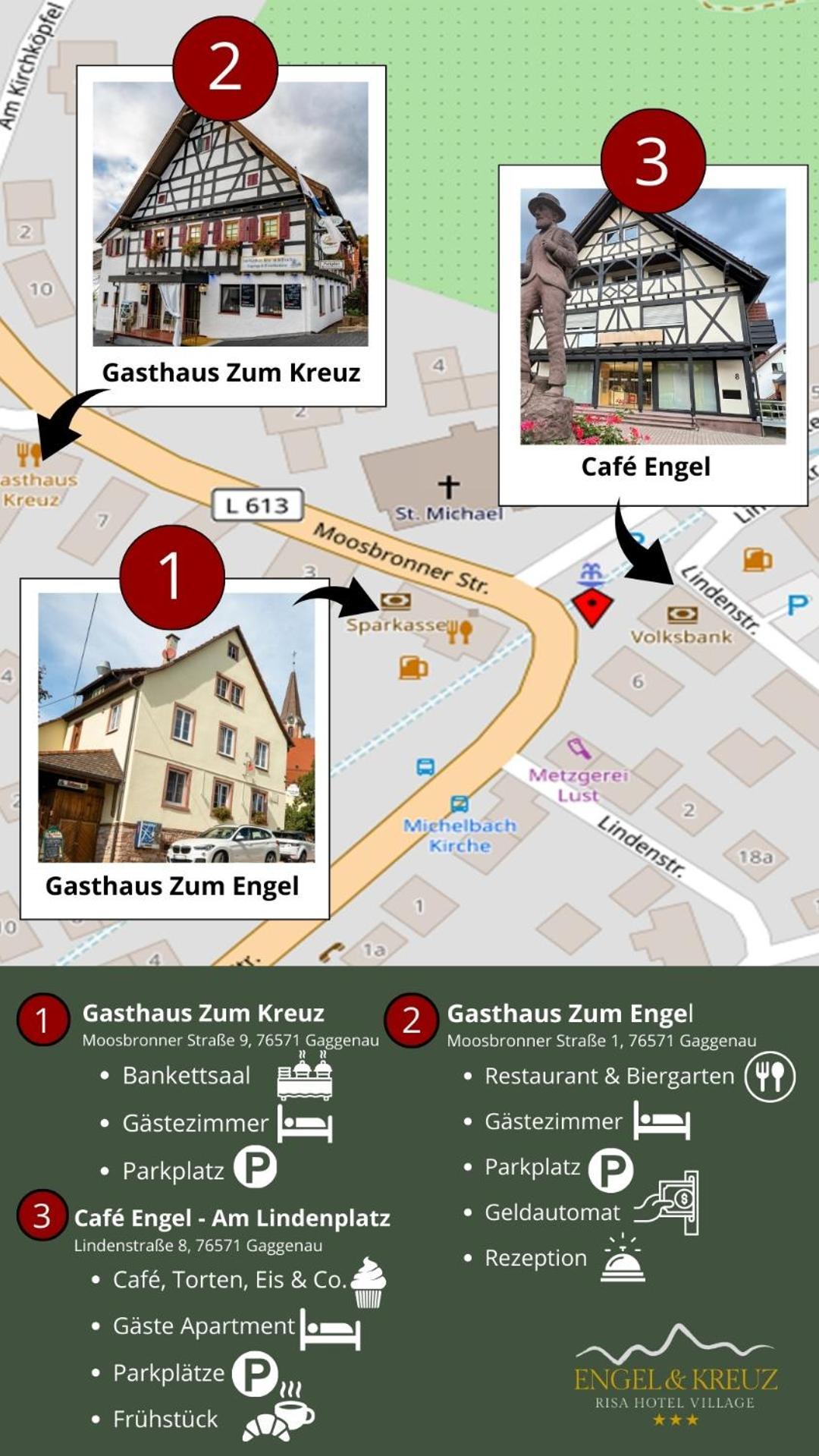 Landhotel Engel & Kreuz Gaggenau Kültér fotó